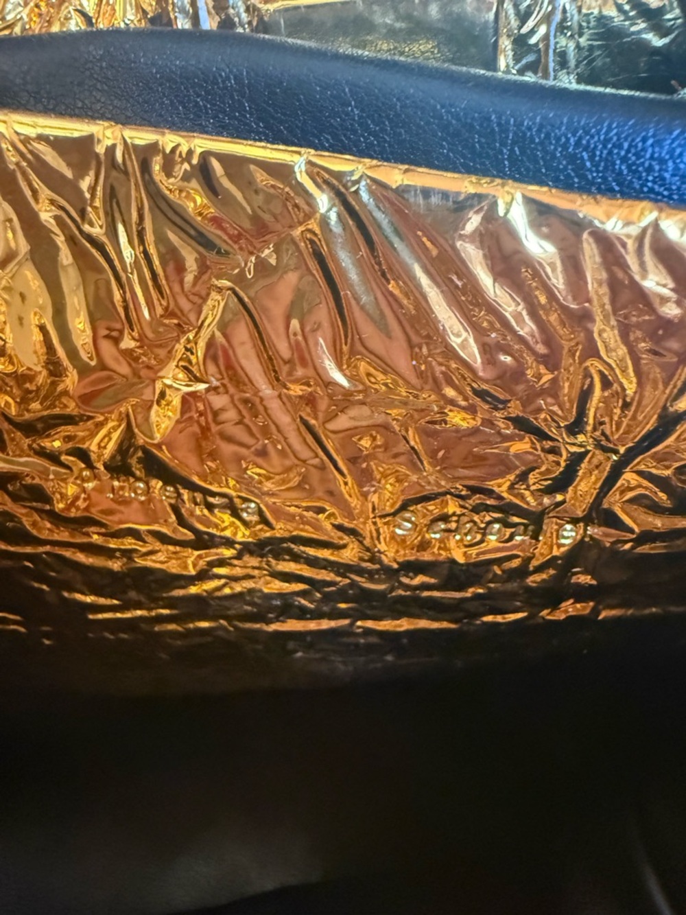 Proenza Schouler Metallic Gold Shoulder Bag - Picture 4 of 9
